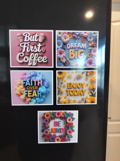 3.125 x 3.25 inch Custom Flexible Photo Magnet 6-Pack