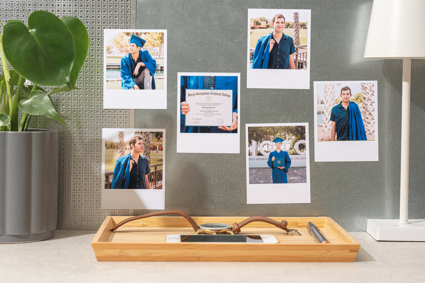 3.125 x 4 inch Retro Style Flexible Photo Magnet 6- Pack